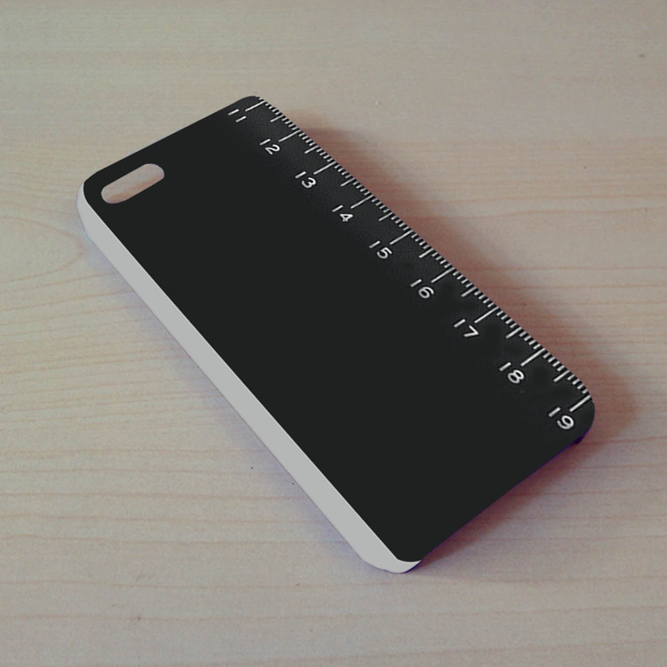 Black Ruler 3d Full Wrapped Printed Iphone Case /samsung Case on Luulla